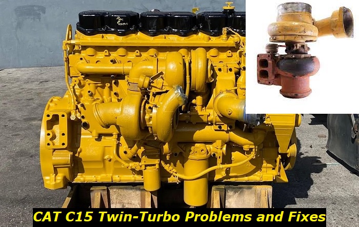 cat c15 twin turbo problems